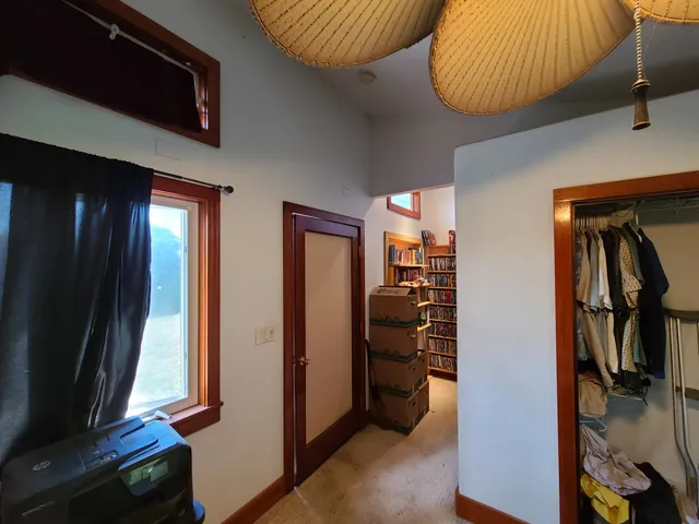 a view of walk in closet