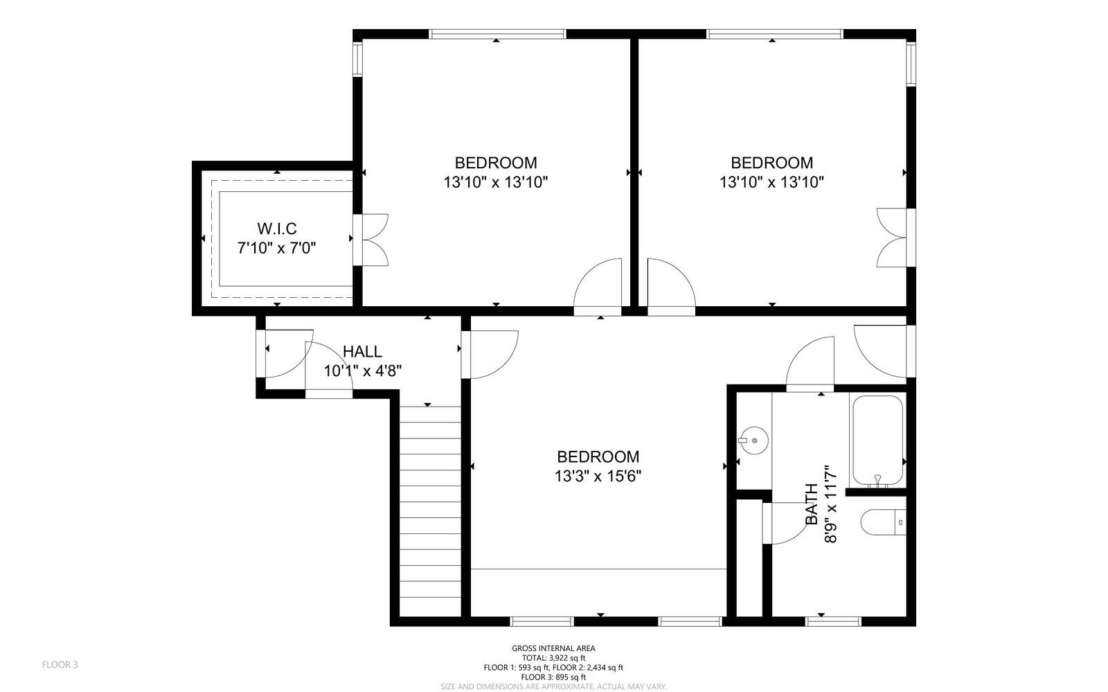 3 Pond Road Wayne, ME 04284 - Photo 144 of 145 SECOND FLOOR PLAN