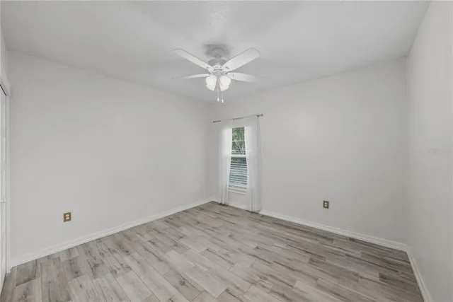 wooden floor in an empty room