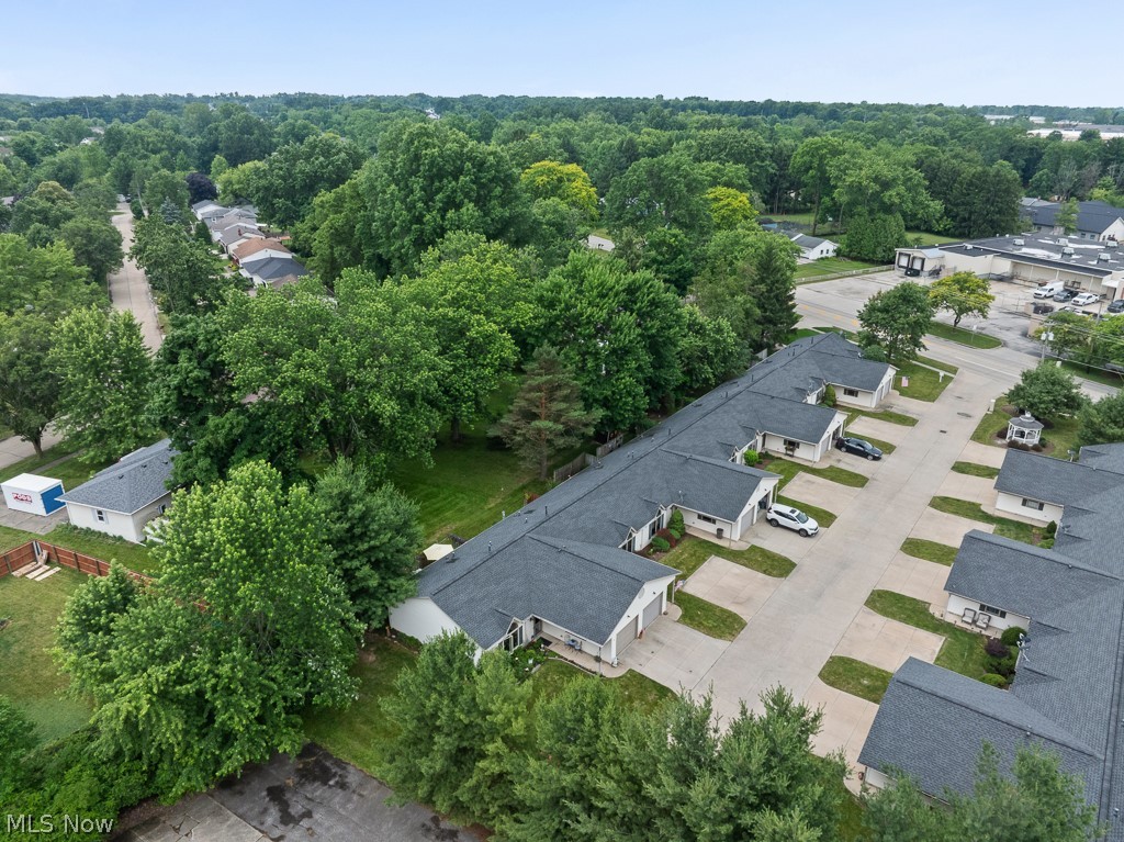 808 Ryan Road, Unit 14 Medina, OH 44256 - Photo 36 of 40 Aerial perspective highlighting a residential development with a consistent architectural design
