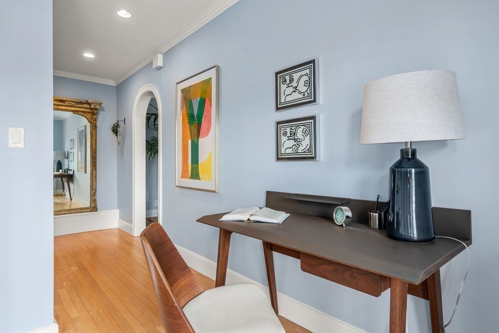 79 University Road, Unit 2 Brookline, MA 02445 - Photo 12 of 35 a view of a workspace with furniture