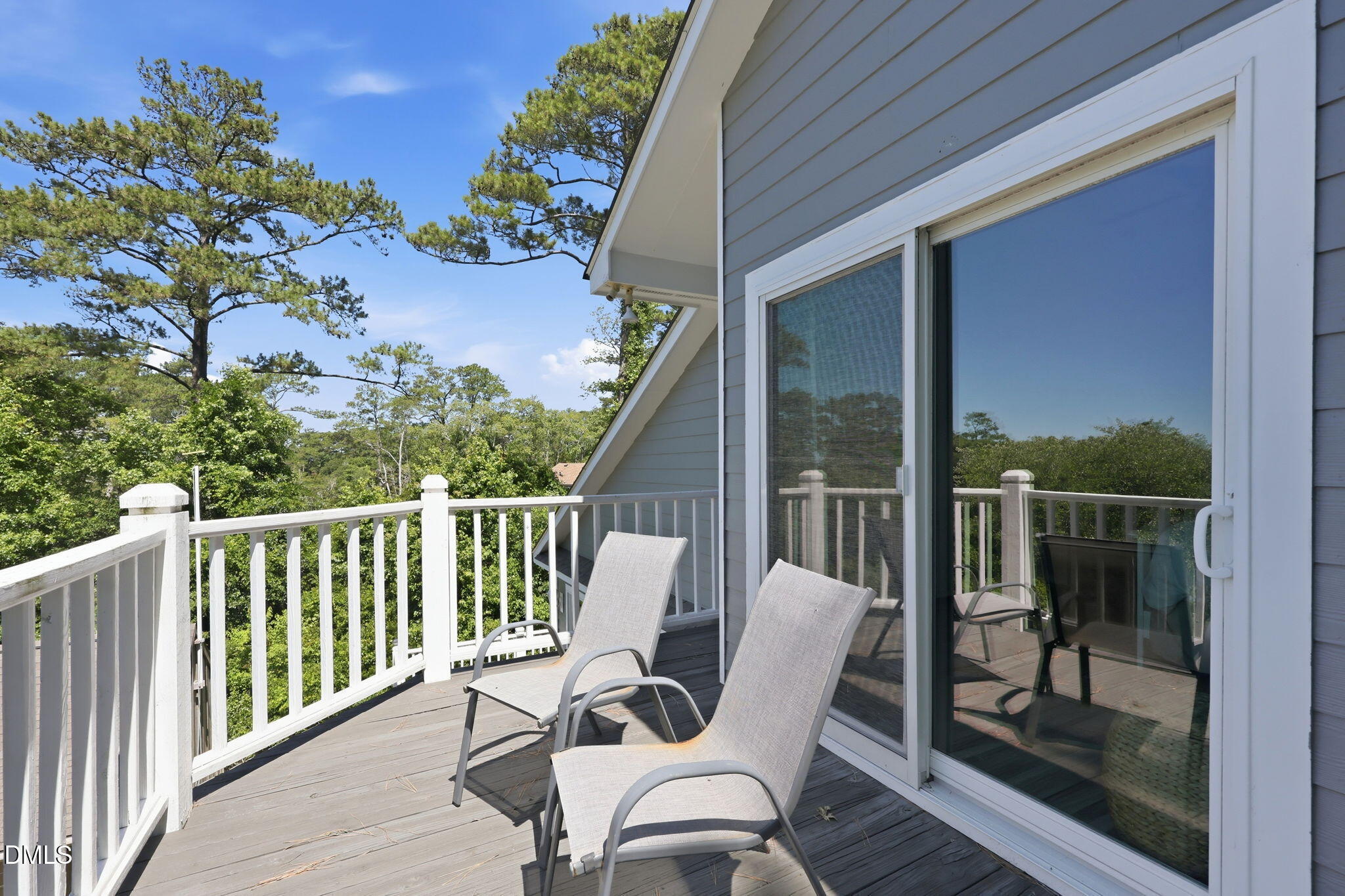 174 Windy Point Road Beaufort, NC 28516 - Photo 14 of 55 Off the primary suite, perfect for watching the marsh, wildlife, and the ICW.