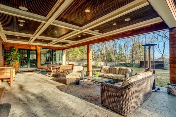 44 Myopia Road Winchester, MA 01890 - Photo 24 of 30 a outdoor space with patio lots of furniture and garden view