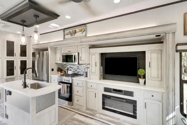 a view of a swimming pool with chairs