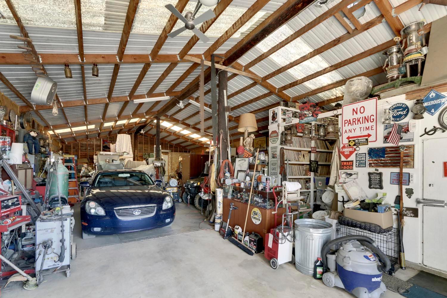 13435 Bennett Road Herald, CA 95638 - Photo 5 of 80 a view of parking garage with cars