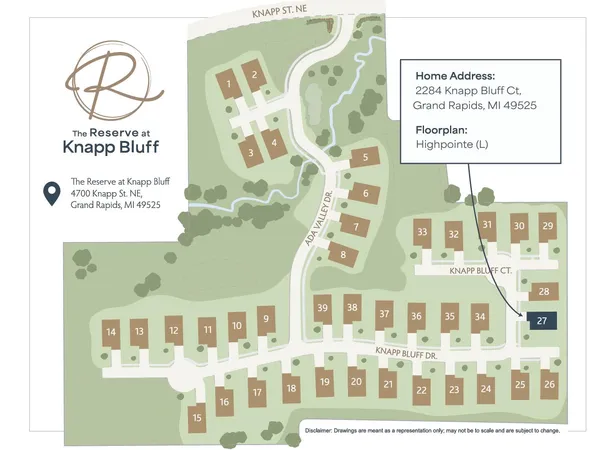 $1,169,000 | 2284 Knapp Blf Court, Ada, MI 49301