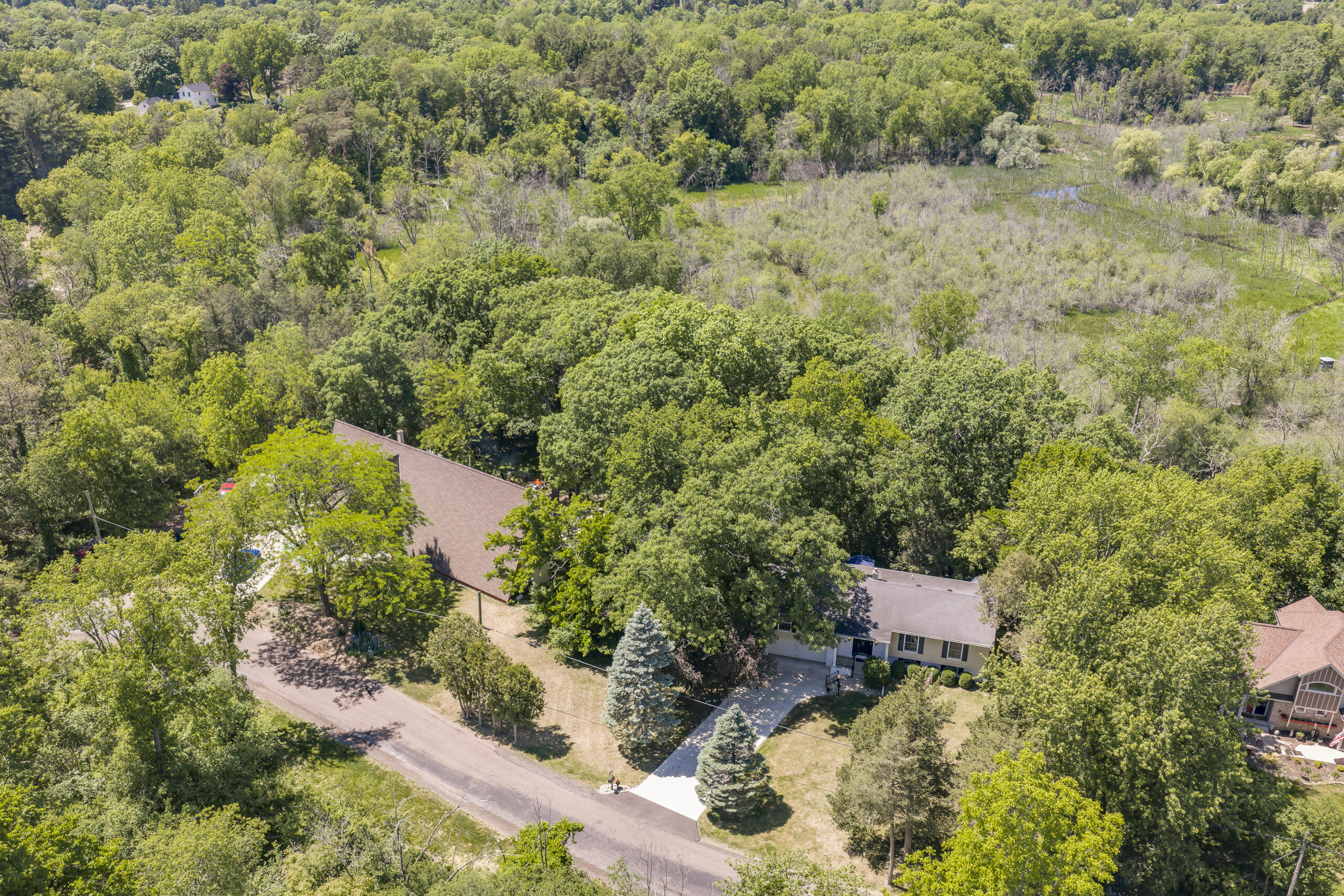 N67-w32480 Wildwood Point Road Merton, WI 53029 - Photo 28 of 35 Overhead view