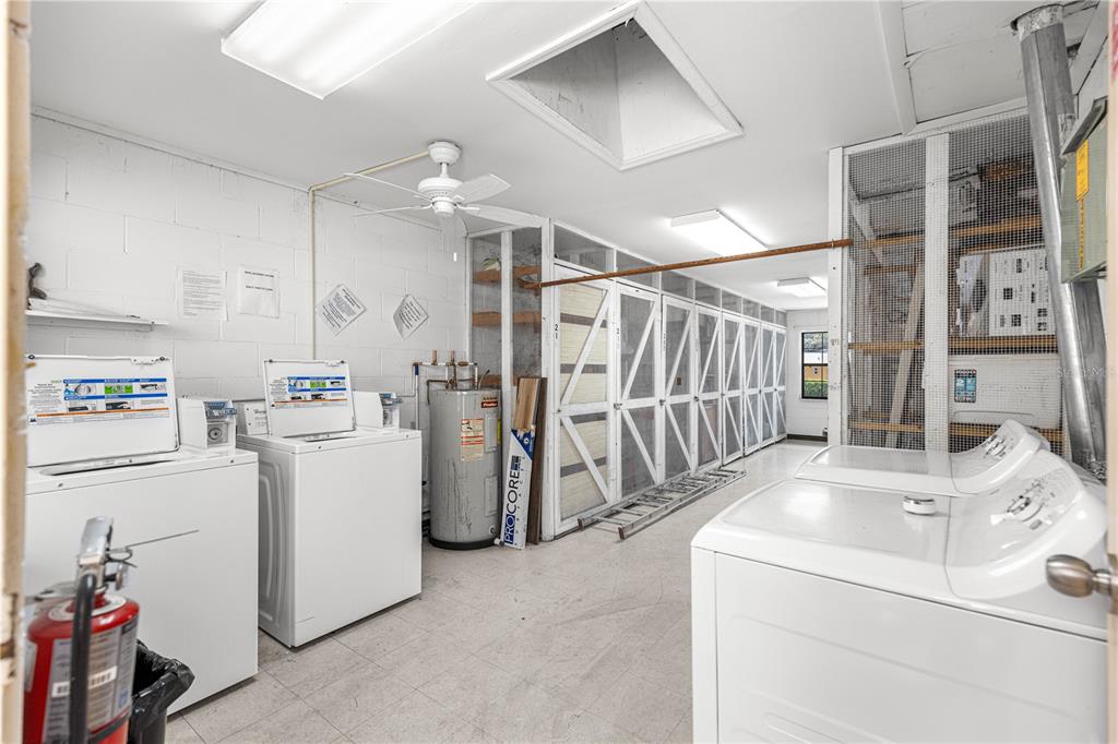 2837 Northeast 3rd Street, Unit 203 Ocala, FL 34470 - Photo 32 of 41 a utility room with dryer and washer