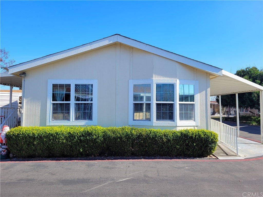 front view of a house