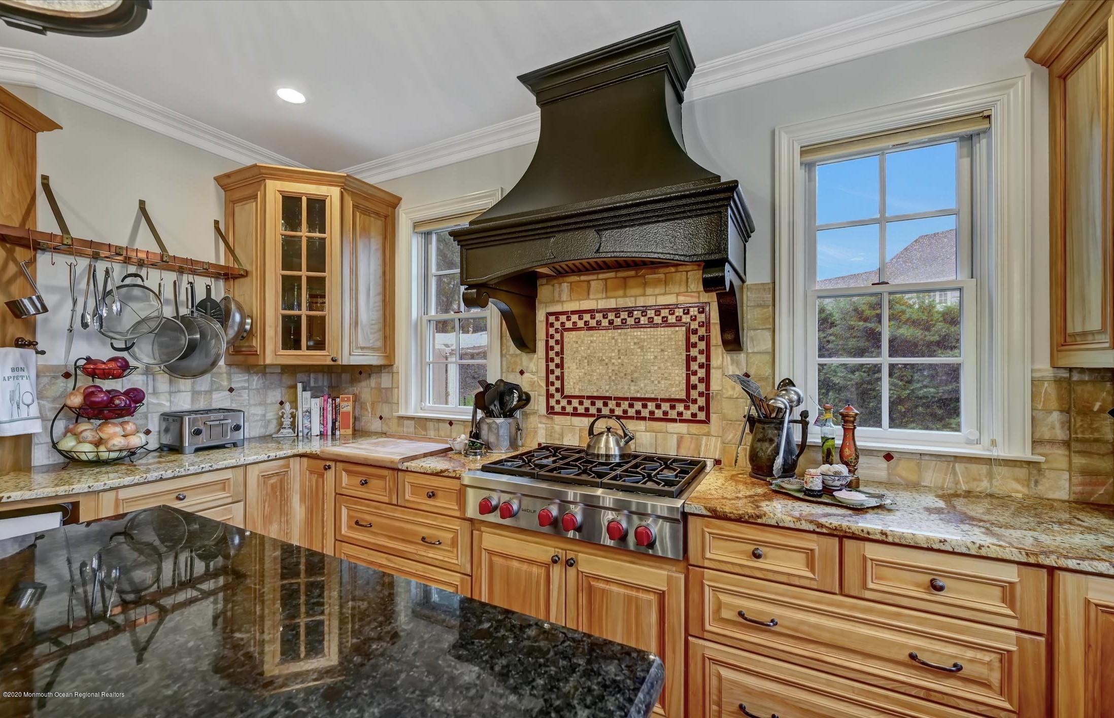 117 Portland Road Atlantic Highlands, NJ 07716 - Photo 18 of 58 117 Portland - Wolf Stove with stove hoo