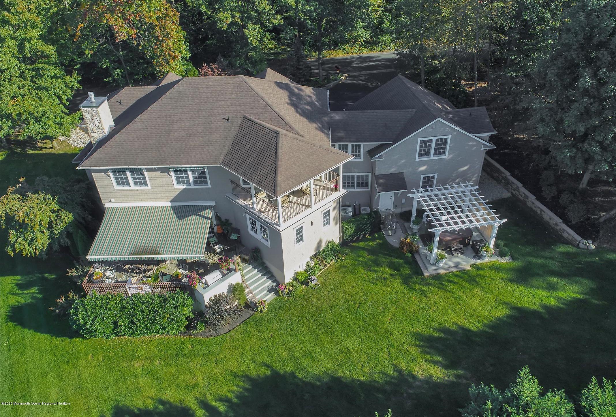 117 Portland Road Atlantic Highlands, NJ 07716 - Photo 48 of 58 117 Portland - Back of Home 4 with awing