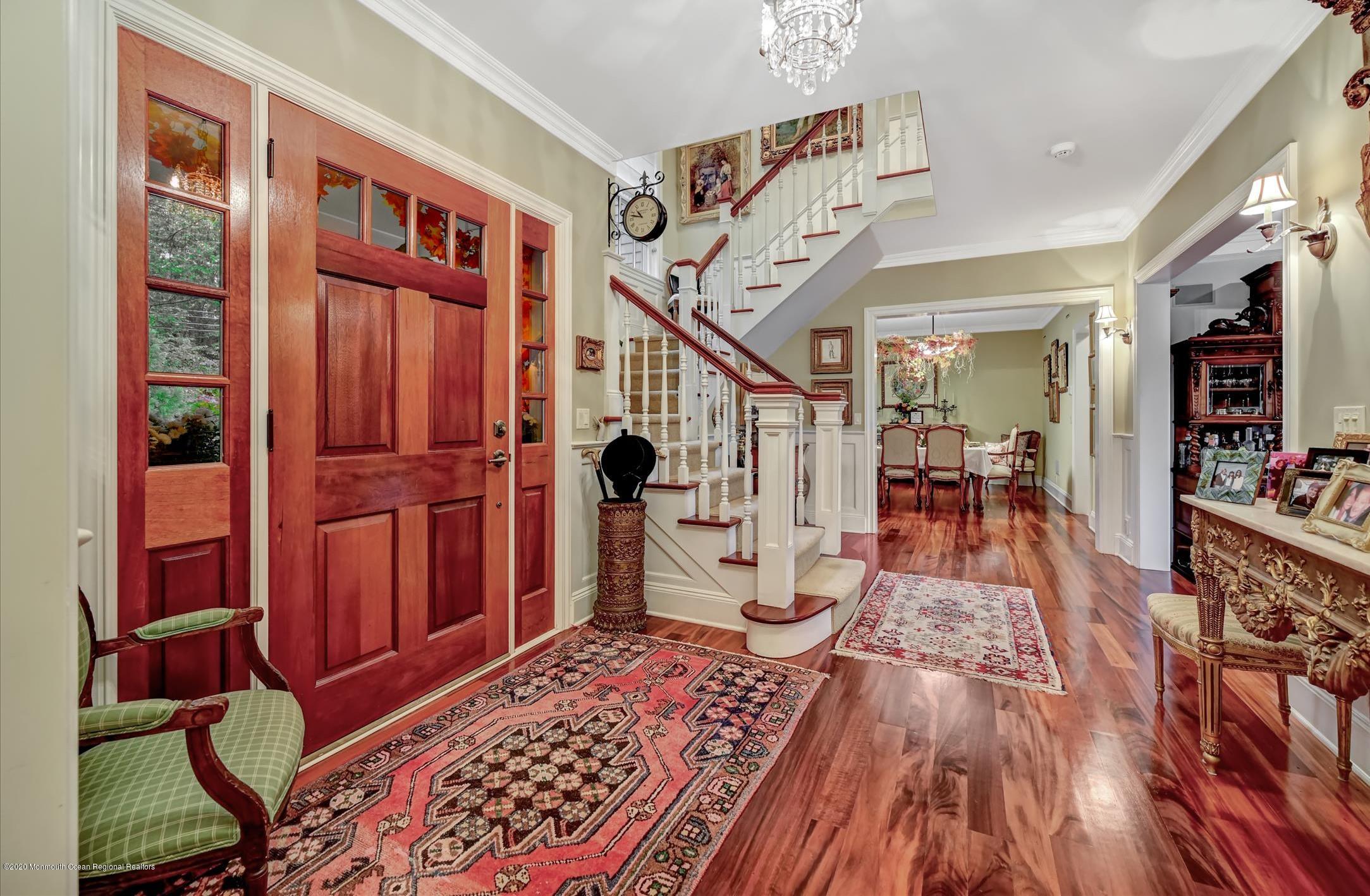 117 Portland Road Atlantic Highlands, NJ 07716 - Photo 7 of 58 117 Front Foyer with side stairs