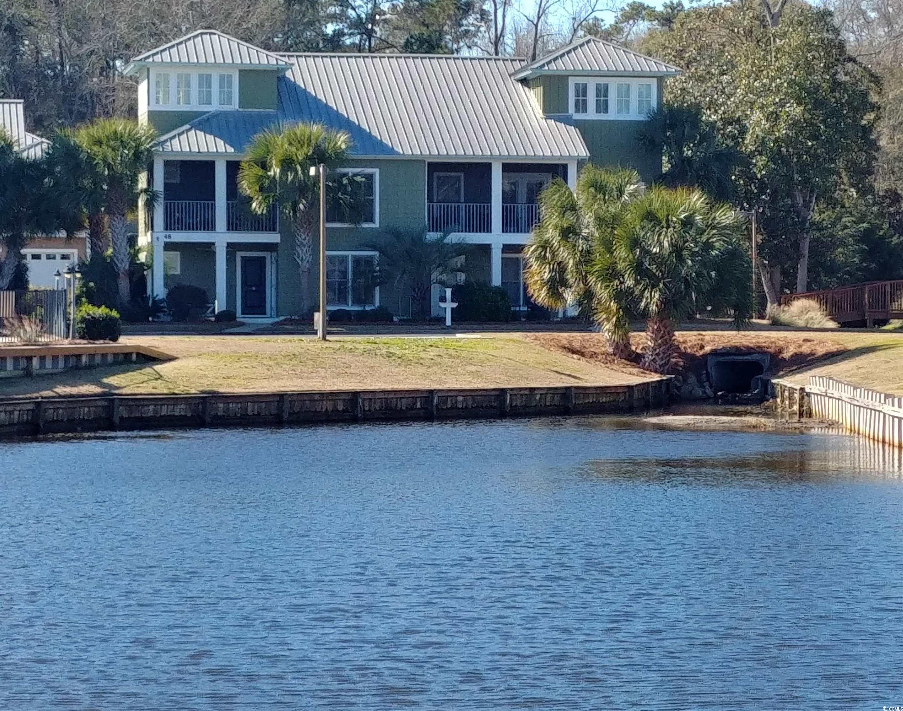 48 Lumbee Circle, Unit 8 Pawleys Island, SC 29585 - Photo 2 of 33 View from lake