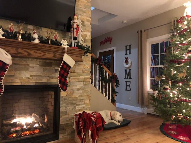 218 Baker Road Hampden, ME 04444 - Photo 10 of 32 fireplace