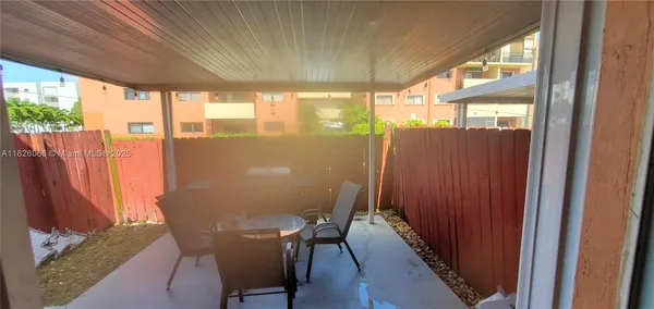 a view of a room with furniture window and outside view