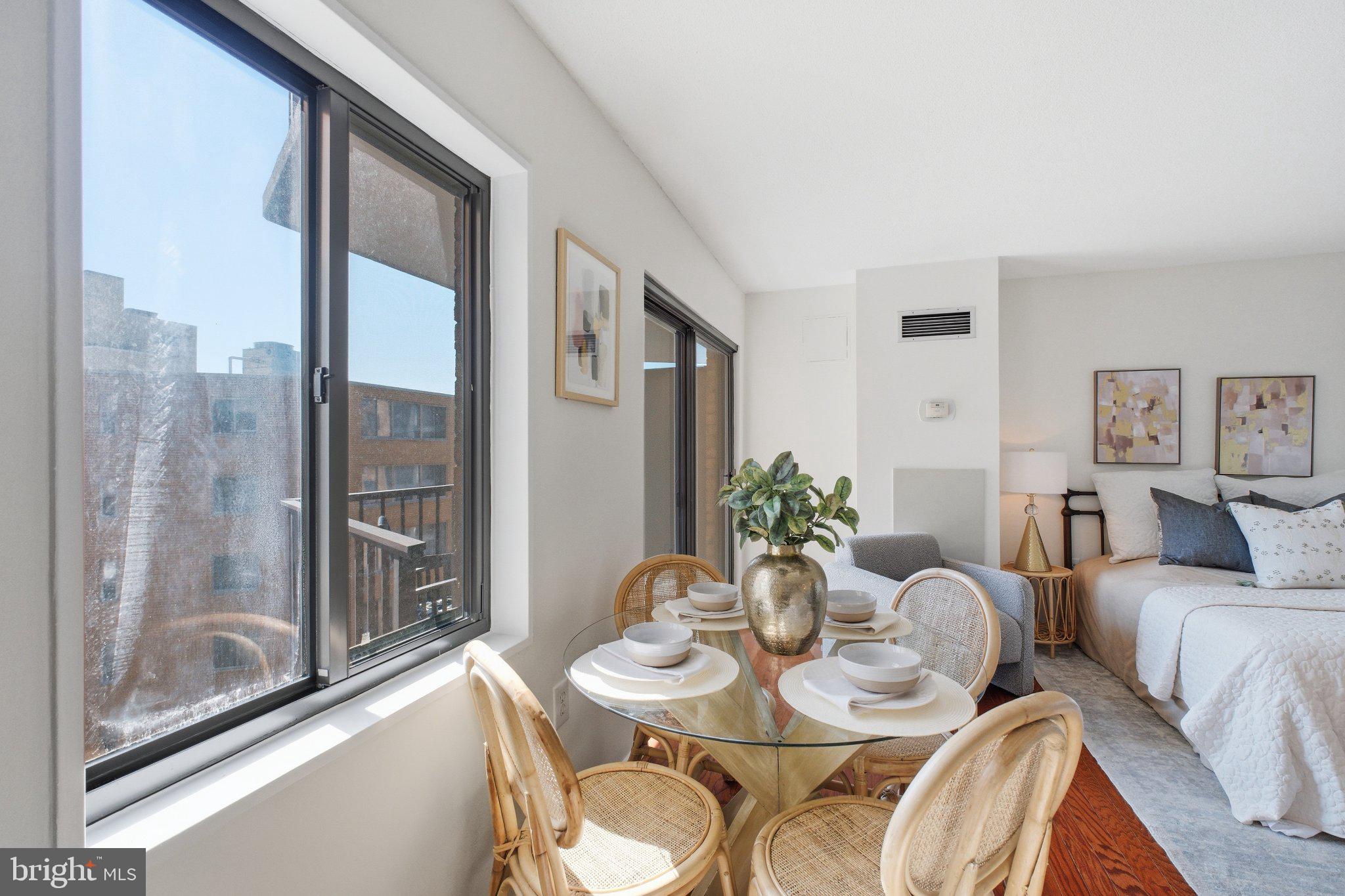 1718 P Street Northwest, Unit 809 Washington, DC 20036 - Photo 13 of 24 Bright and airy urban retreat.