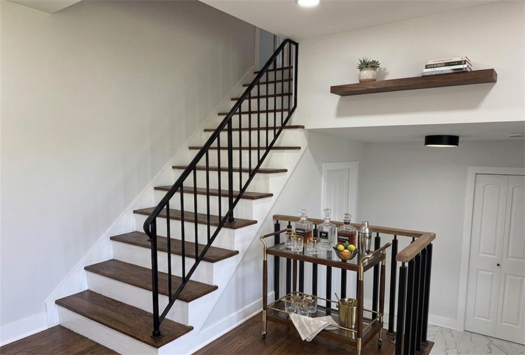 3763 Elkridge Drive Decatur, GA 30032 - Photo 11 of 20 a view of entryway with wooden floor