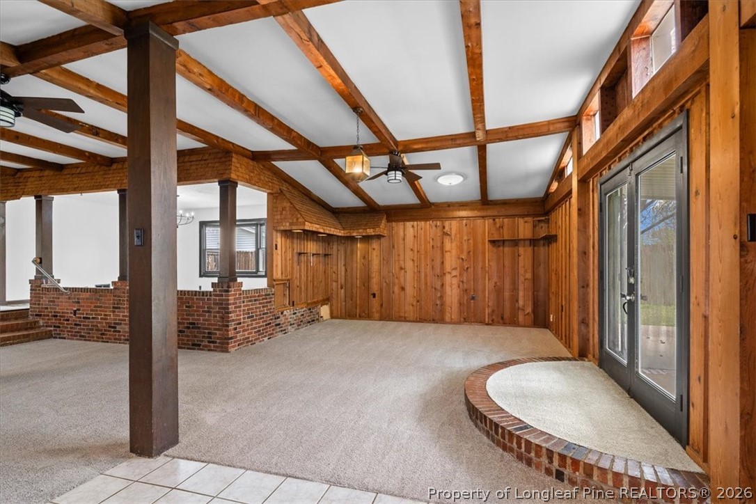742 Newport Road Fayetteville, NC 28314 - Photo 15 of 47 Family Room from Far Right Corner - New Carpeting Throughout