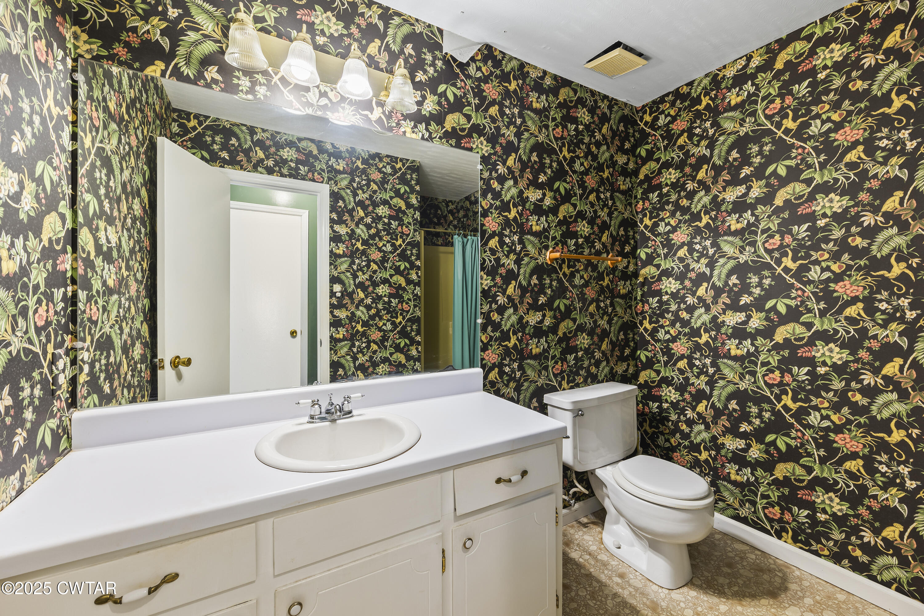 325 Deep Gap Road Jackson, TN 38301 - Photo 15 of 19 a bathroom with a sink toilet and a mirror
