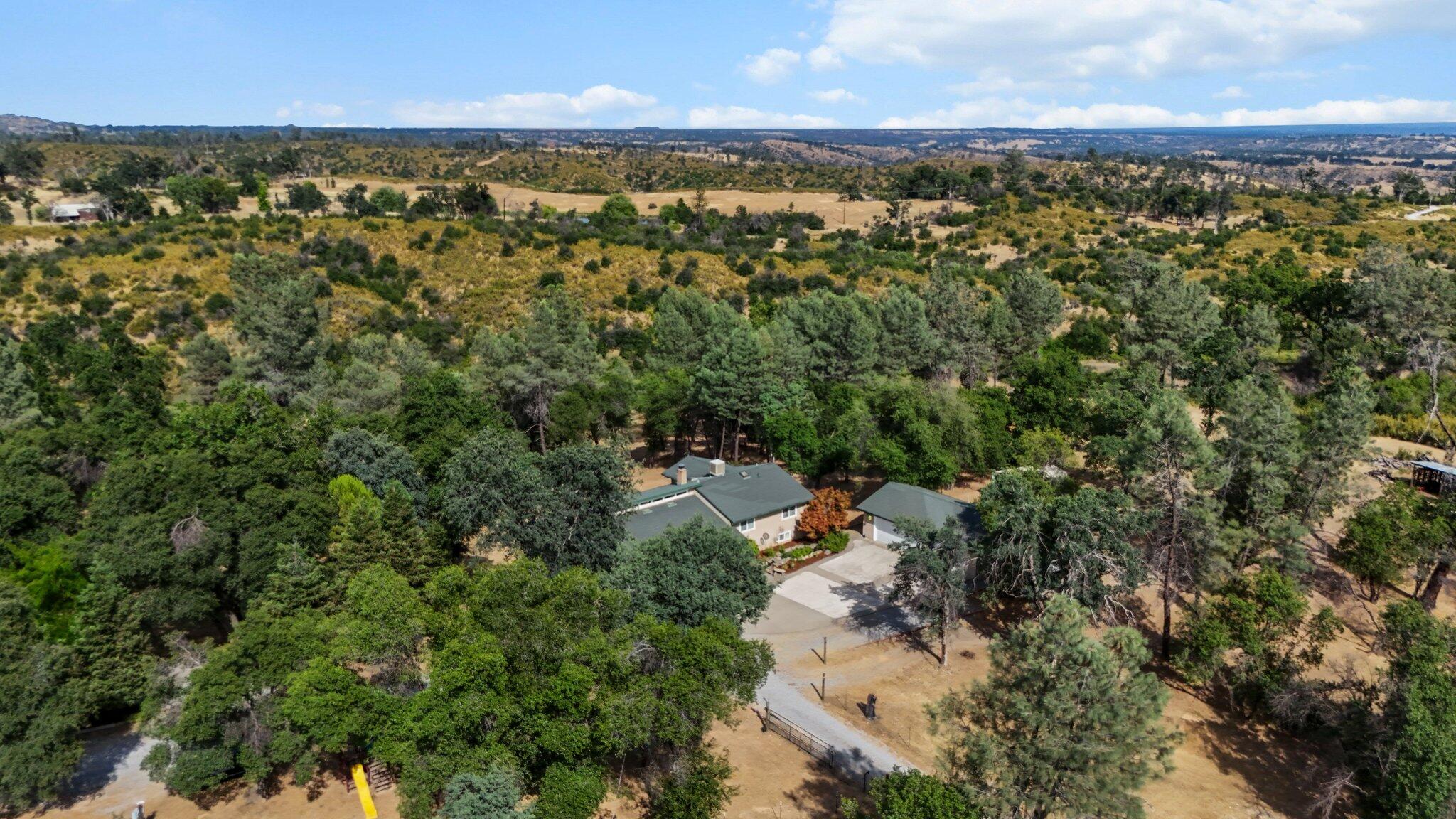 6949 Rector Creek Road Igo, CA 96047 - Photo 96 of 110 an aerial view of residential houses with outdoor space and trees