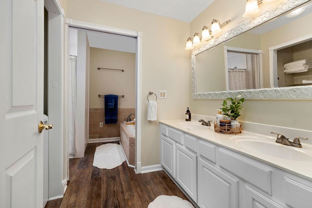 88 Yarmouth Road Stuarts Draft, VA 24477 - Photo 18 of 59 a bathroom with a sink and a mirror