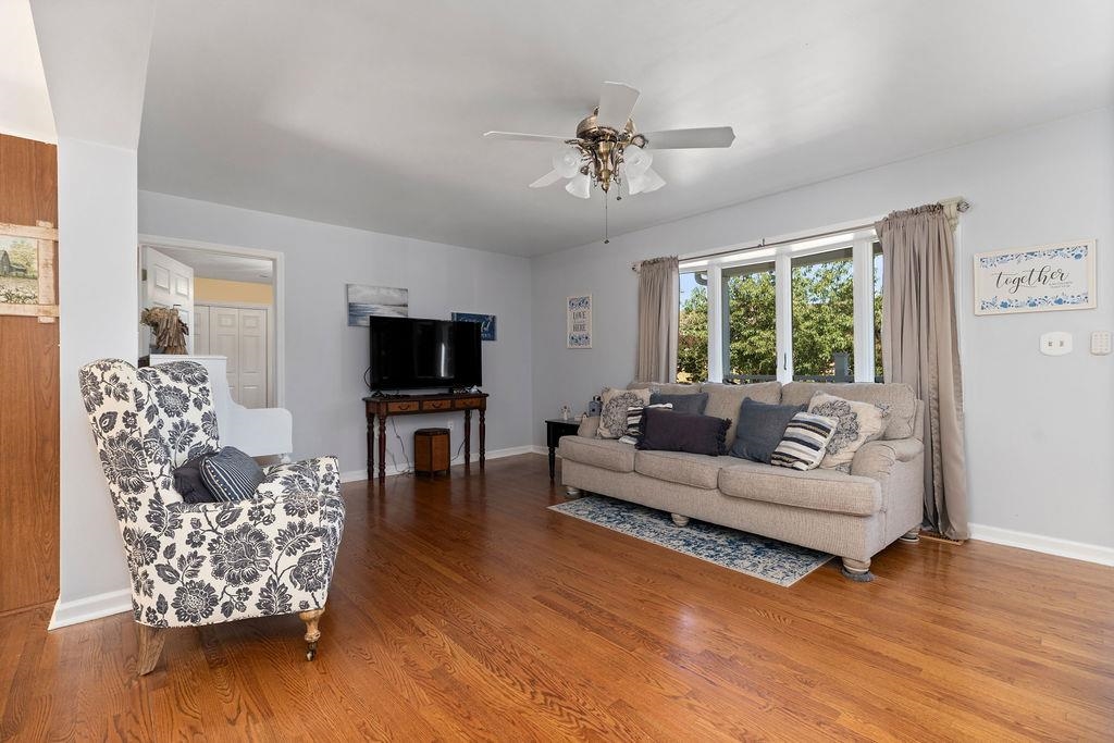 88 Yarmouth Road Stuarts Draft, VA 24477 - Photo 7 of 59 a living room with furniture and a flat screen tv
