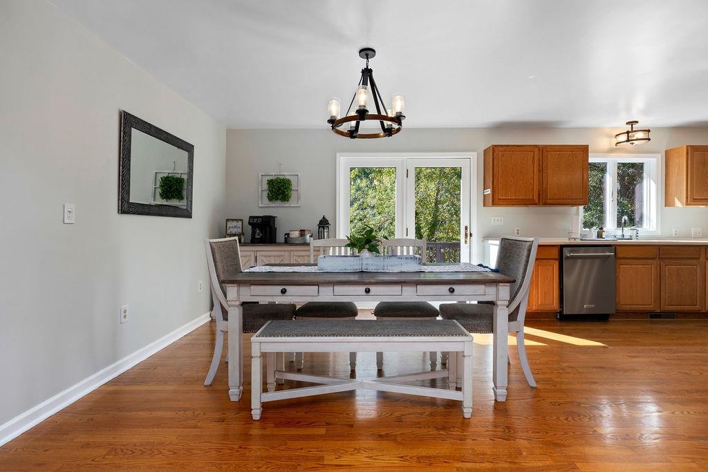 88 Yarmouth Road Stuarts Draft, VA 24477 - Photo 10 of 59 a kitchen with a table and chairs in it