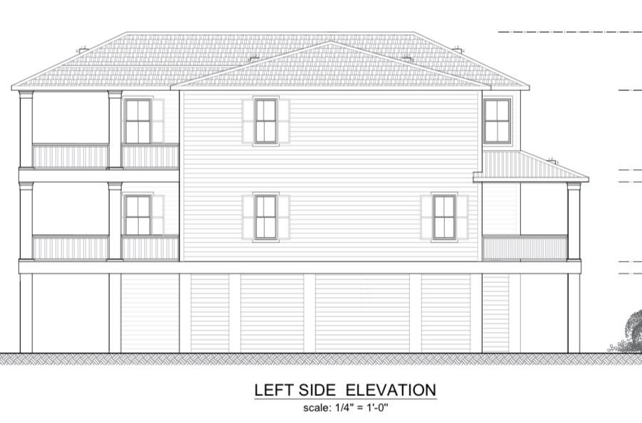 6076 Overlook Road Johns Island, SC 29455 - Photo 7 of 25 Overlook Side Elevation