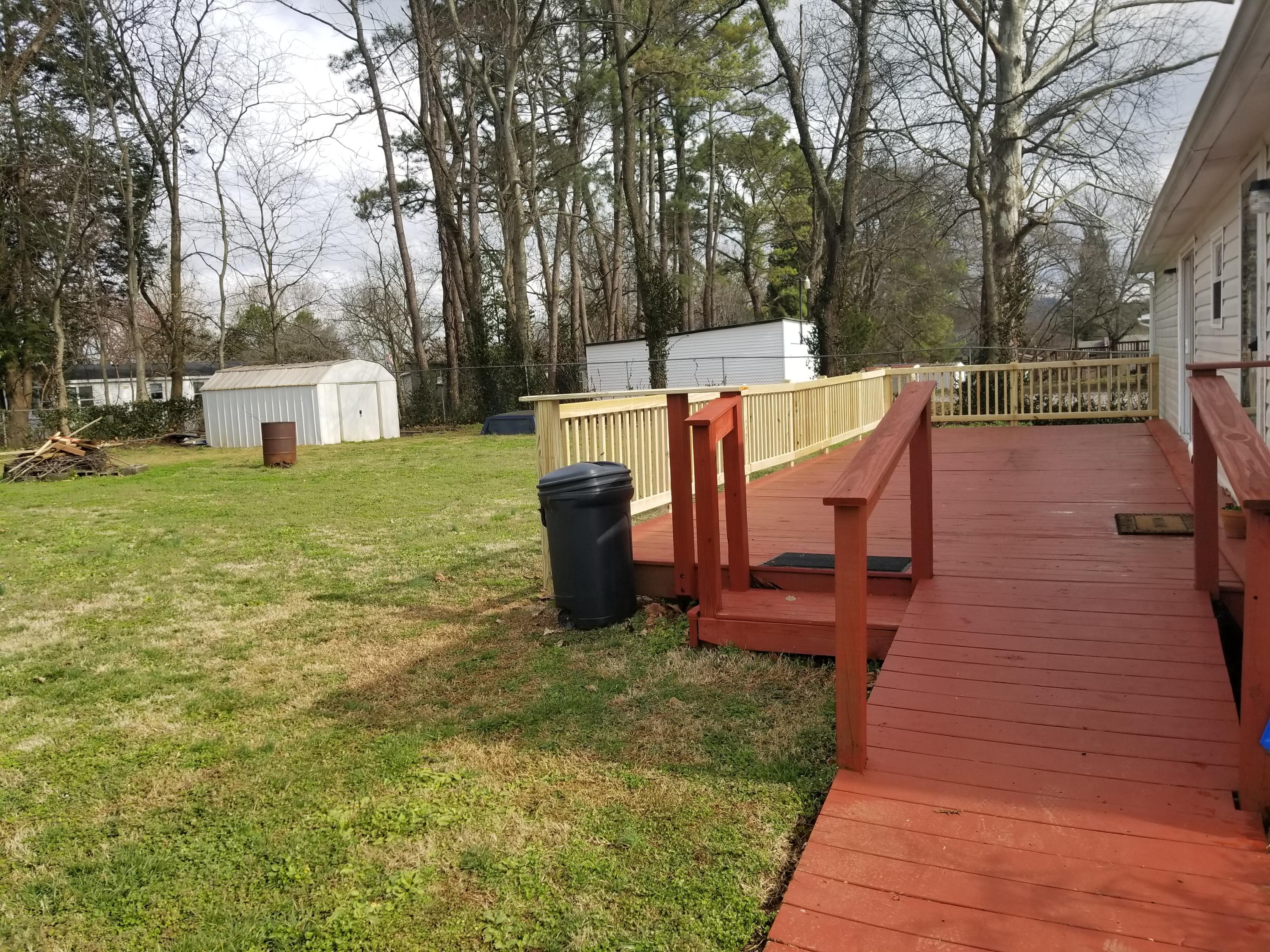 234 Russell Road Rockford, TN 37853 - Photo 13 of 30 back deck with ramp