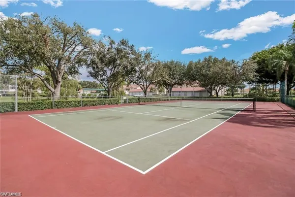 a view of a tennis court