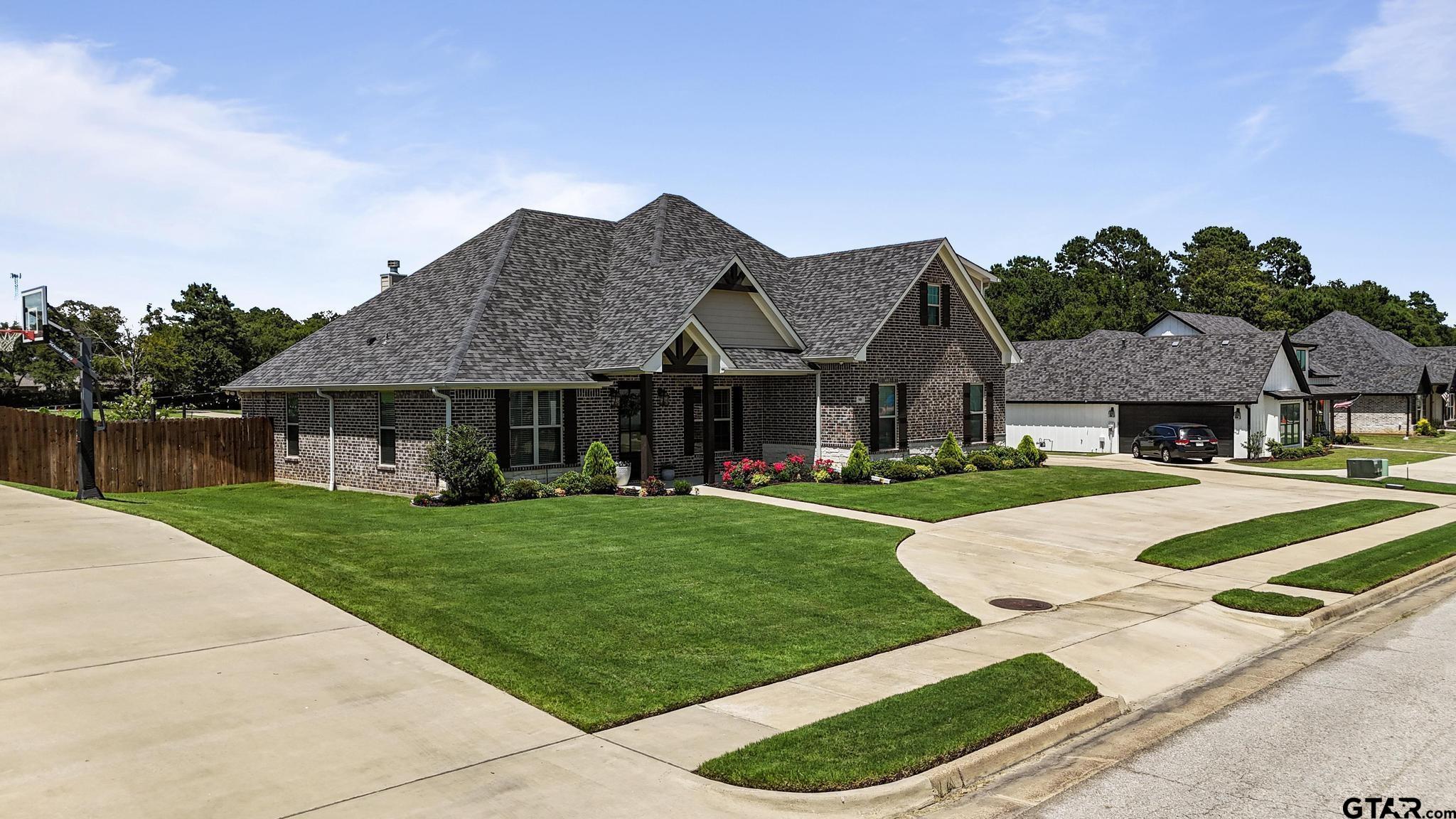 109 Nathan Road Chandler, TX 75758 - Photo 45 of 48 a front view of house with yard and green space