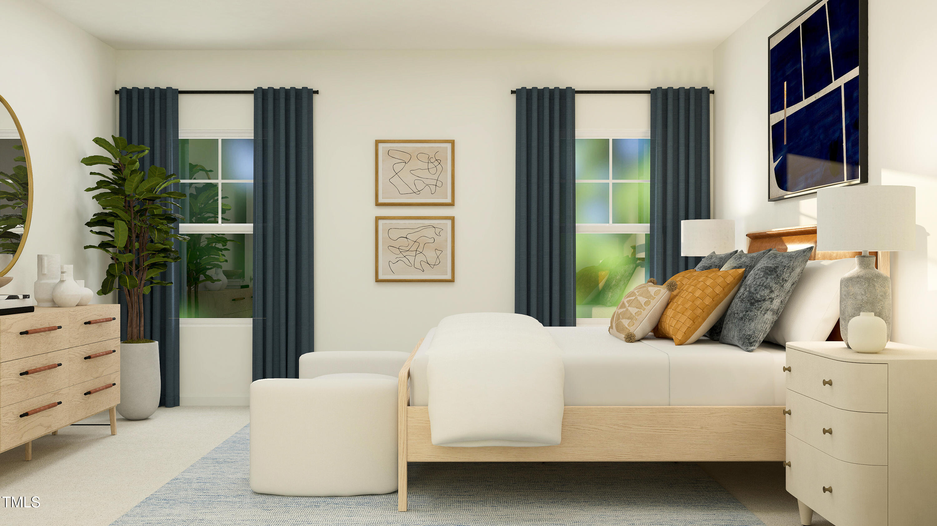 92 Digging Time Avenue Princeton, NC 27569 - Photo 14 of 17 a bedroom with a bed and a window