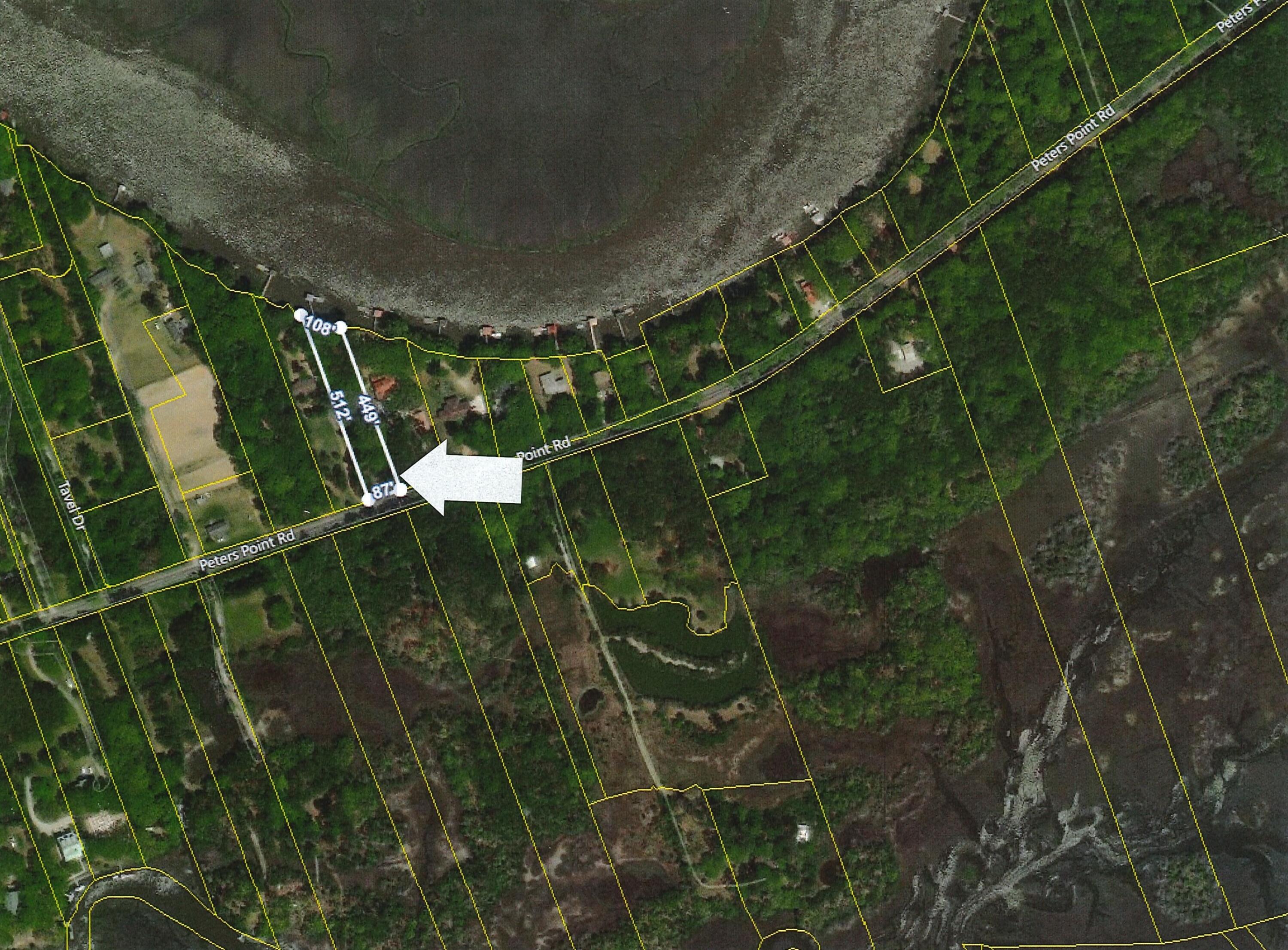 8694 Peters Point Road Edisto Island, SC 29438 - Photo 20 of 20 8694 Peters Point Aerial
