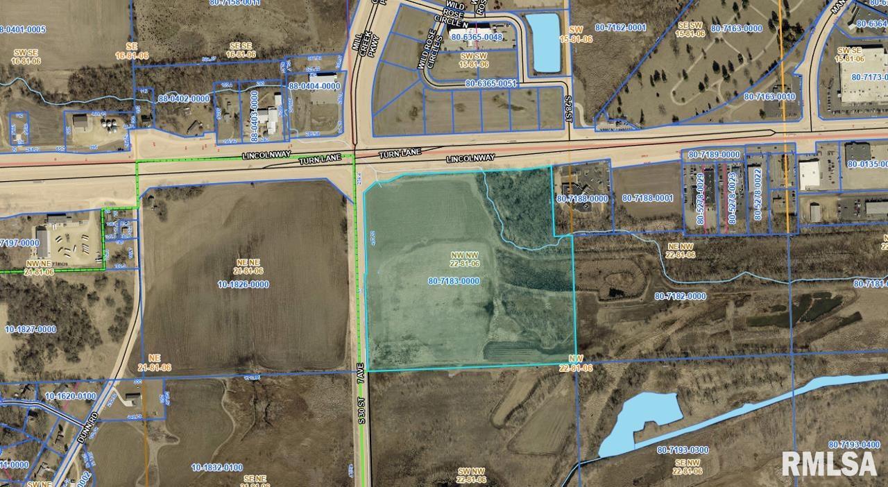 0 Lincolnway Clinton, IA 52732 - Photo 2 of 2 an aerial view of a residential building with an outdoor space