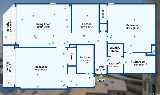 $329,900 | 9550 Shore Drive, Unit 1039/ 1040, Myrtle Beach, SC 29572