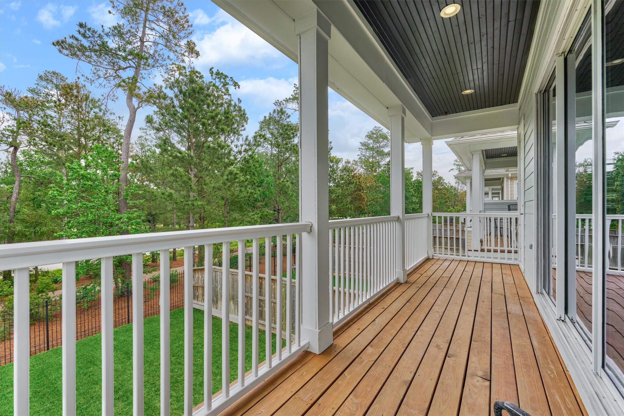 62 Dobbs View Lane Spring, TX 77389 - Photo 35 of 42 a view of a wooden deck