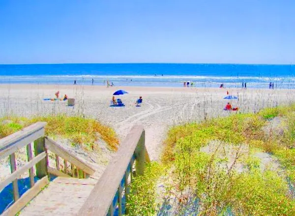 a view of an ocean