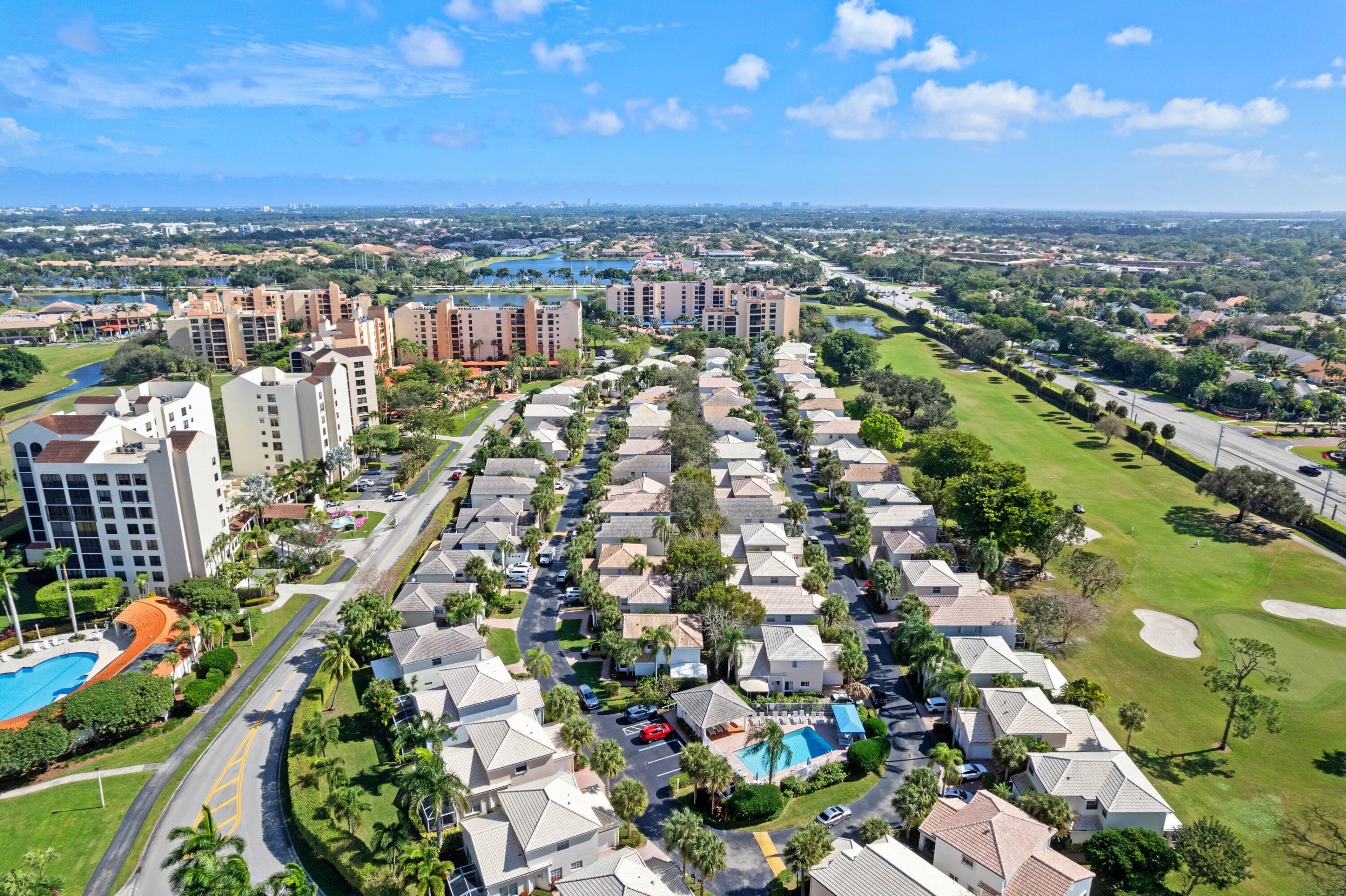 7219 Panache Way Boca Raton, FL 33433 - Photo 1 of 33 Aerial Neighborhood View