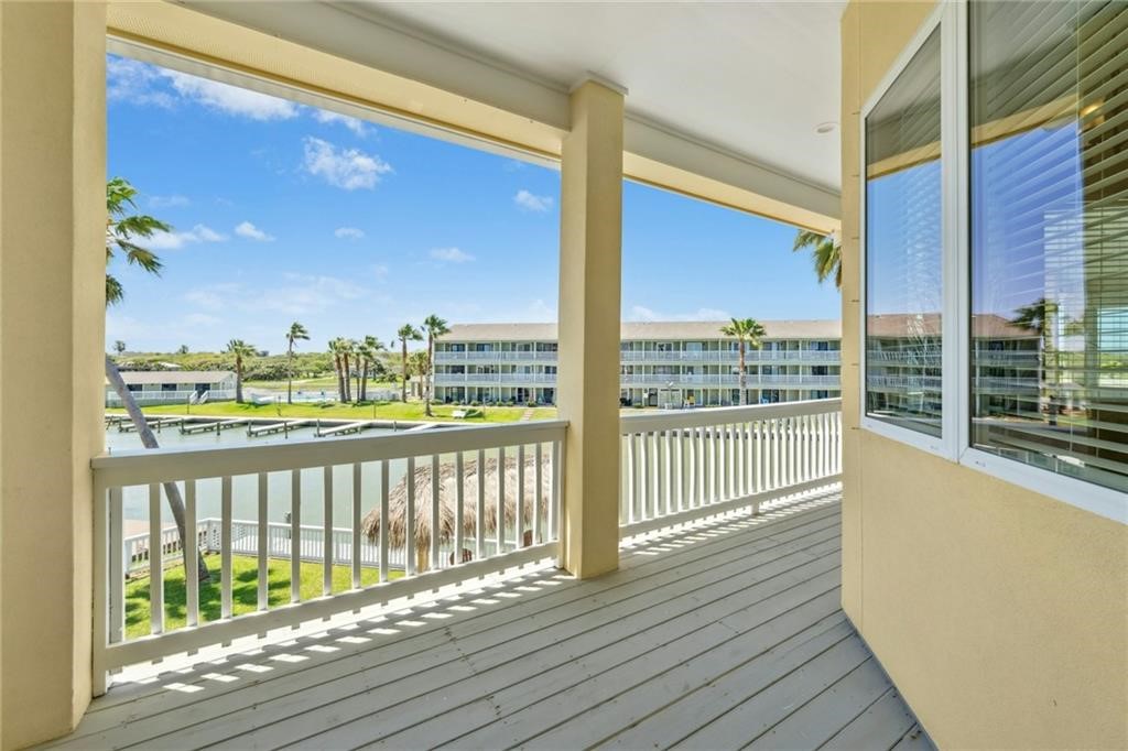 6 Sea Shell Shores Rockport, TX 78382 - Photo 19 of 37 a view of a city from a balcony