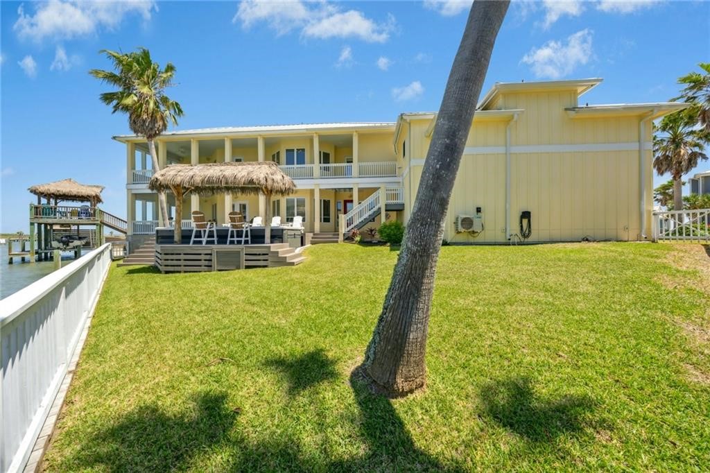 6 Sea Shell Shores Rockport, TX 78382 - Photo 21 of 37 a view of a house with a swimming pool