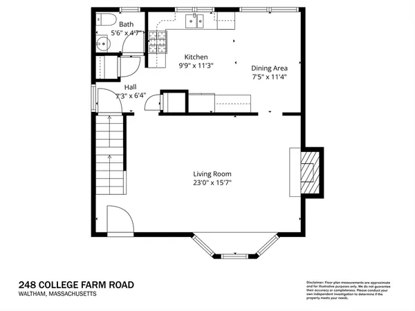 $799,900 | 248 College Farm Road, Waltham, MA 02451