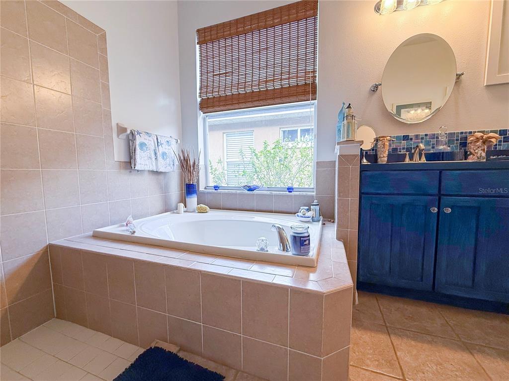 11130 Rodeo Lane Riverview, FL 33579 - Photo 22 of 49 a bathroom with a sink and a mirror