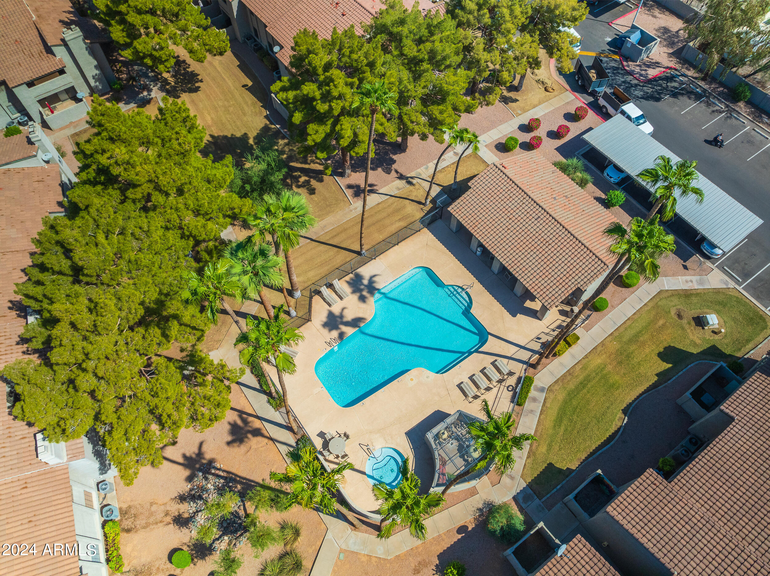 533 West Guadalupe Road, Unit 1088 Mesa, AZ 85210 - Photo 35 of 41 Drone View of Complex