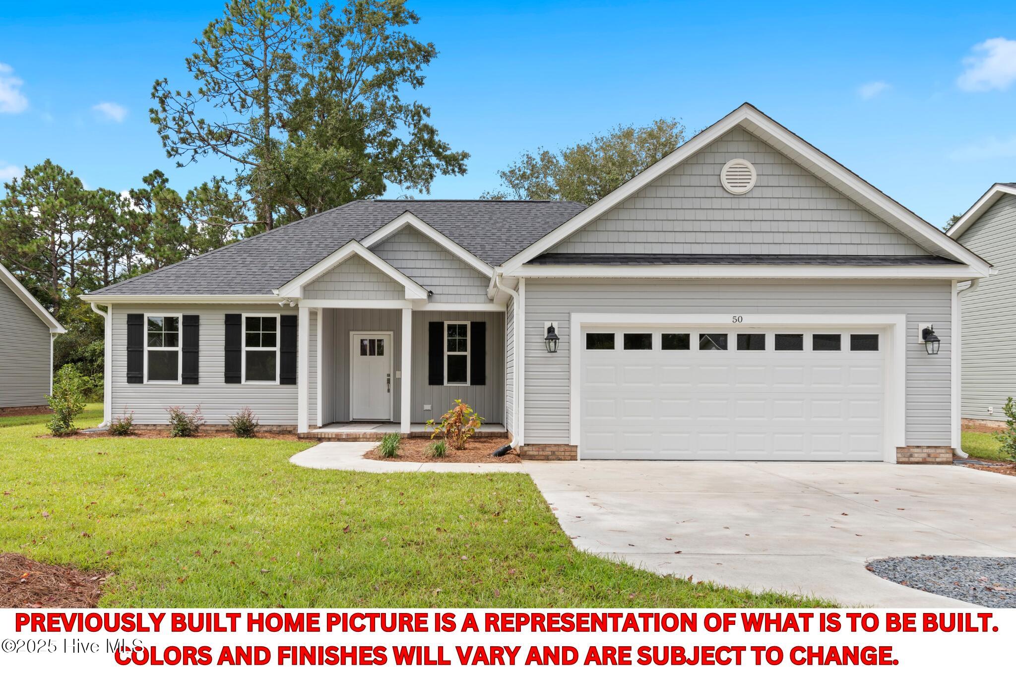 2011 Albemarle Road Southport, NC 28461 - Photo 1 of 54 Previously Built Home Picture is a representation of what is to be built. Colors and finishes will vary and are subject to change.