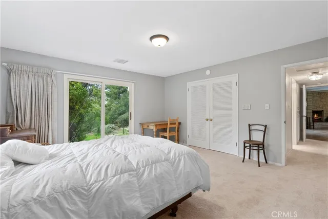 a view of outdoor space with seating