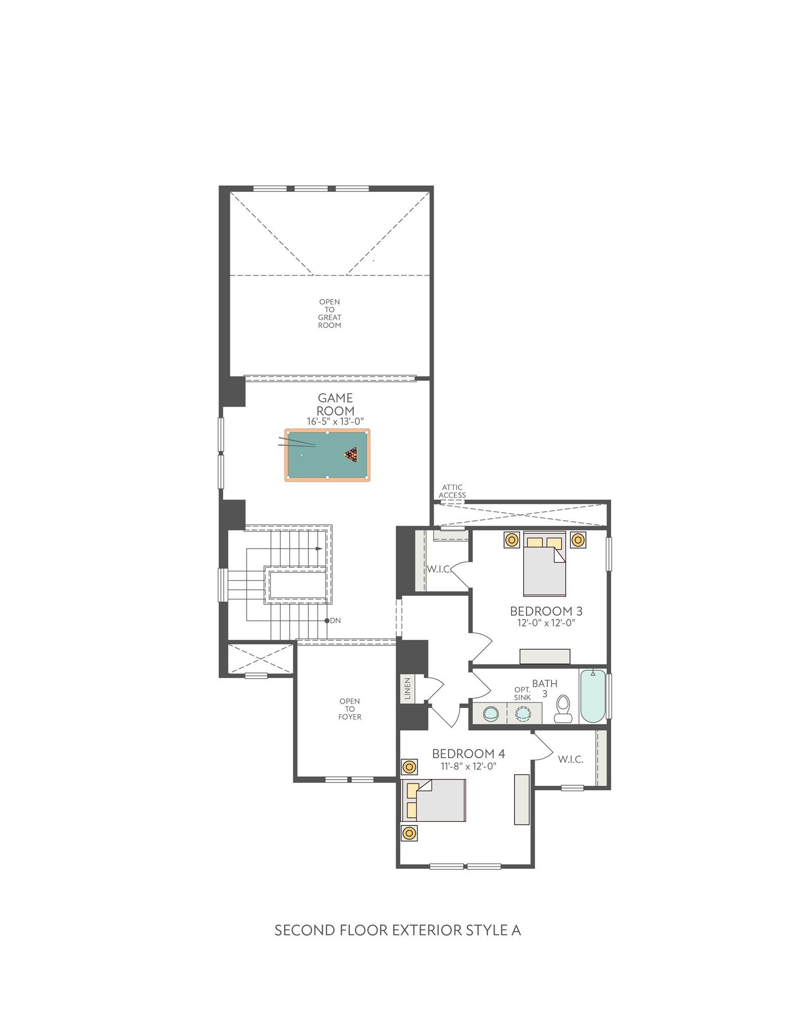 436 Leaning Rock Road Georgetown, TX 78628 - Photo 21 of 22 a picture of floor plan