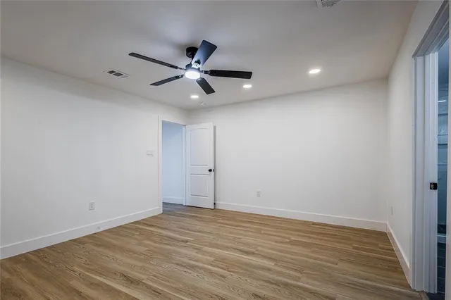 wooden floor in an empty room