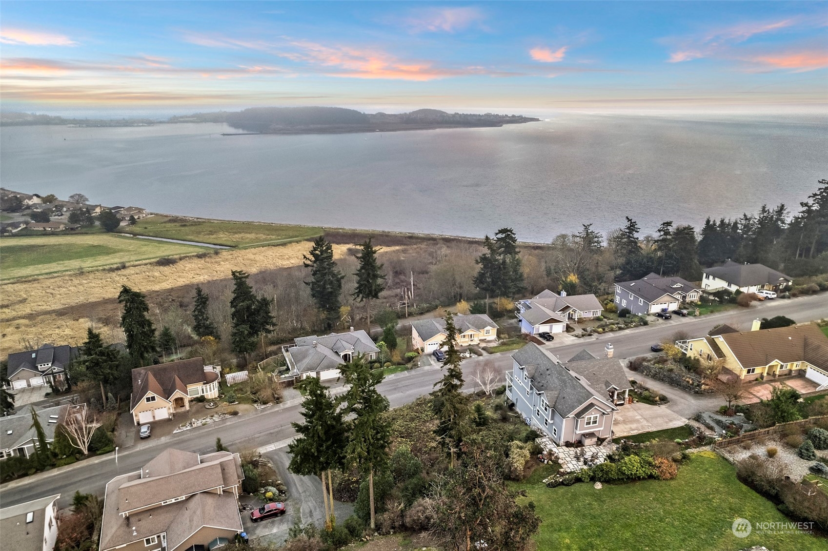 2331 Freund Street Oak Harbor, WA 98277 - Photo 1 of 10 a view of a city and ocean view