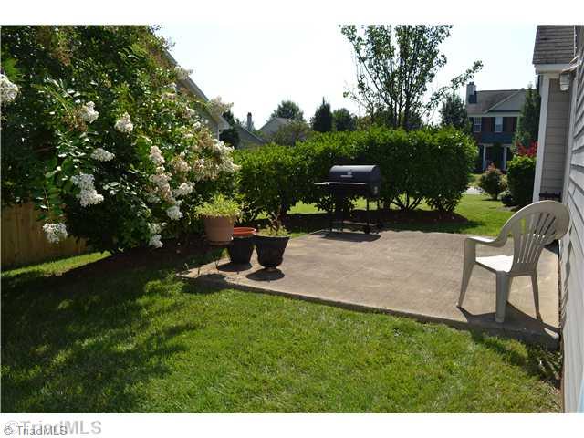 4235 Beacon Ridge Drive High Point, NC 27265 - Photo 11 of 16 Patio/Deck. The beautiful private patio is located right off of the living room!