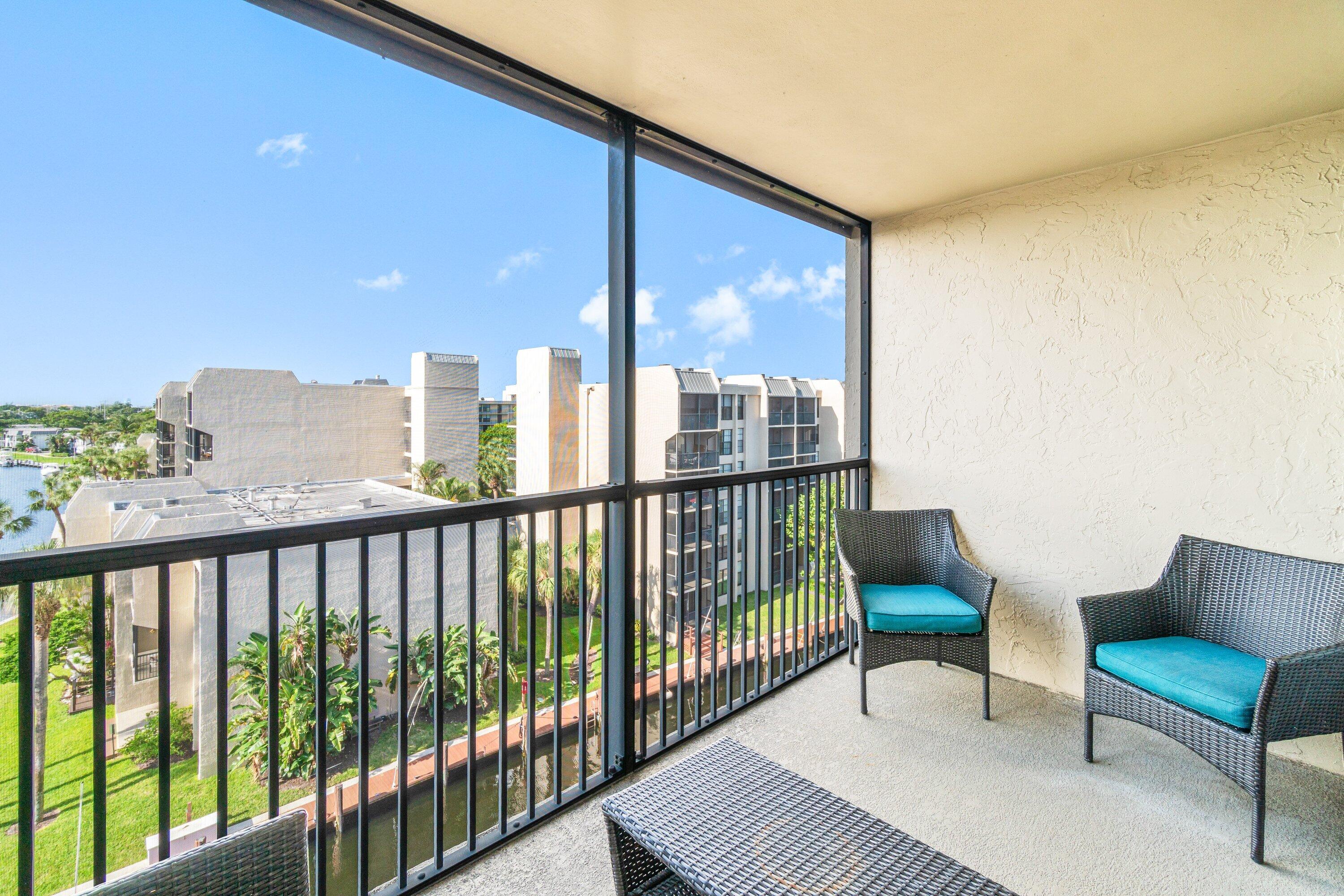 15 Royal Palm Way, Unit 604 Boca Raton, FL 33432 - Photo 26 of 41 a view of roof deck with furniture